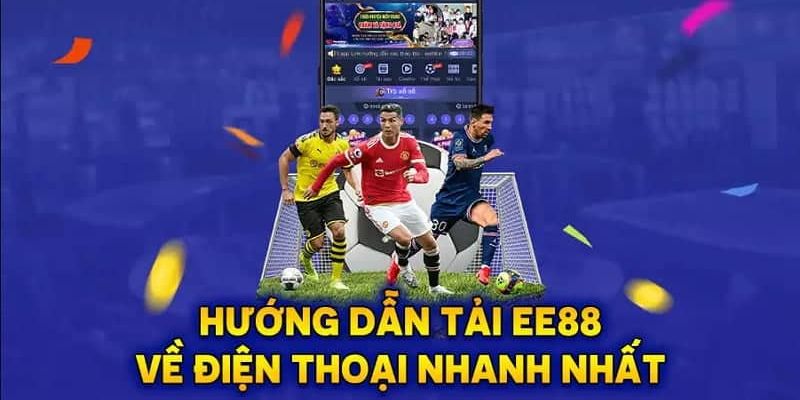 Các bước tải app EE88 về di động iOS và Android