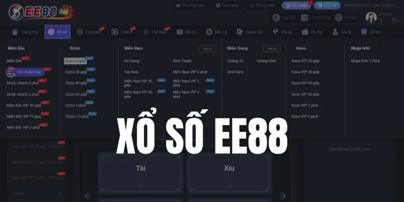 Những sảnh cá cược xổ số EE88 mà bạn cần phải biết